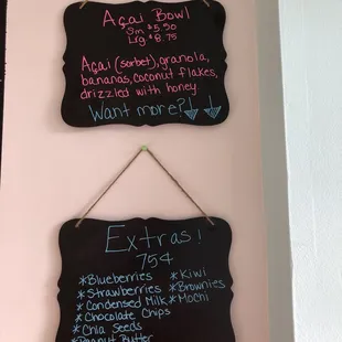 Add in's &amp; Extras