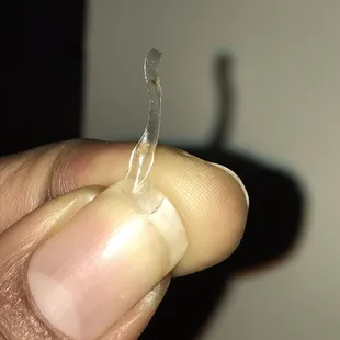 found this after my 3rd bite into a salmon burger