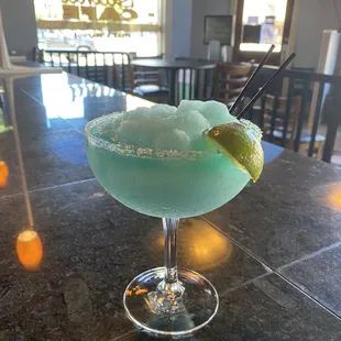 Blue moon margarita