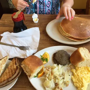 Breakfast was delicious