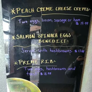 Today&apos;s Special&apos;s (February 27, 2022)