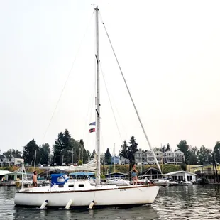 View from seating area