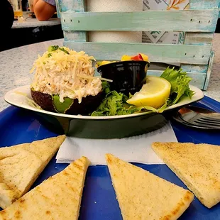 Lobster stuffed avacado