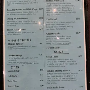 Menu as of 2024.5.28