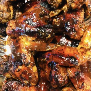 Jerk BBQ wings