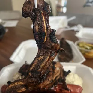 Hardly any meat on the short rib