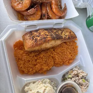 1 Piece Garlic Butter Salmon