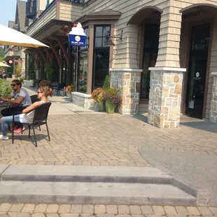 two people sitting at a table