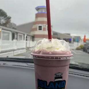 Black cherry shake