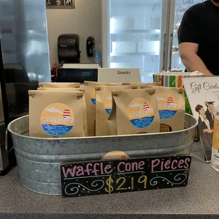 Waffle Cone Bag Pieces