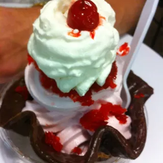 Waffle Bowl Sundae