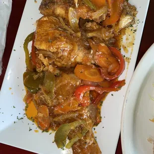 Fried Red Snapper
