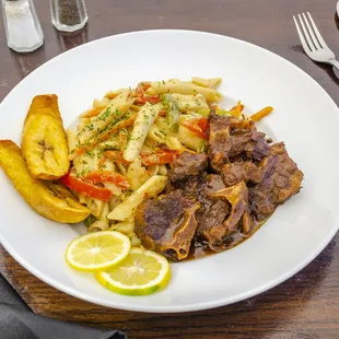 Oxtail Reggae Pasta