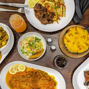 paella, food