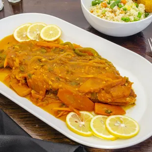 Brown Stew Snapper