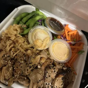 #1 teriyaki plate