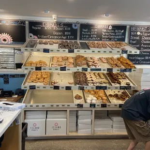 Donut selection - the classics you love and new flavors to try!