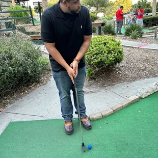 Fun golf area