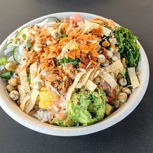 BYO Poké Bowl | Instagram: @telephonesmoothie