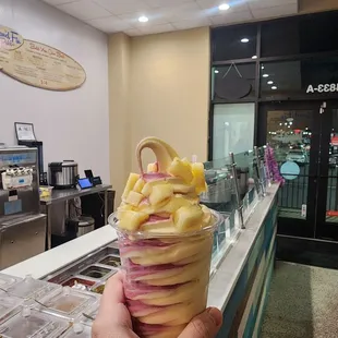 Pineapple Soft Serve