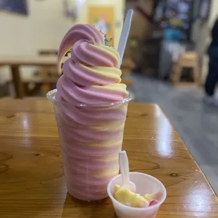 Their Dole Soft Serve is amazing !! And the couple that run it are amazing !!