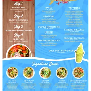 How to build a bowl at Island Fin Poke