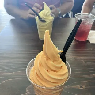 Pineapple and Orange Dole Whip