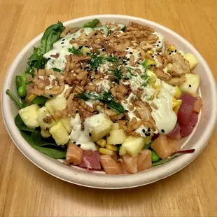 Poké bowl - 3 proteins