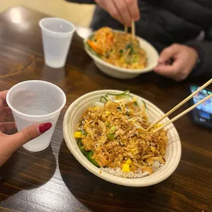 My two bowls.