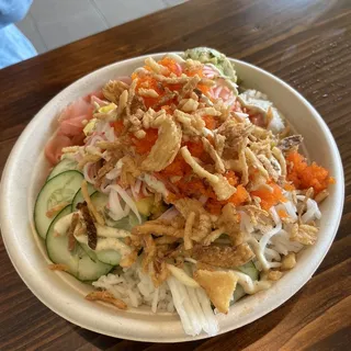 Traditional Tuna Poke Bowl
