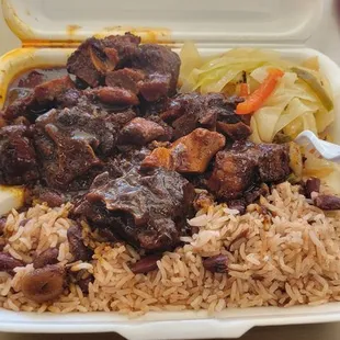My oxtail platter