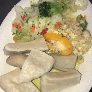 Saltfish Cook Up