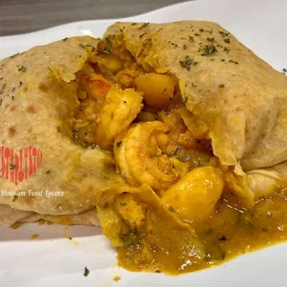 Shrimp Roti