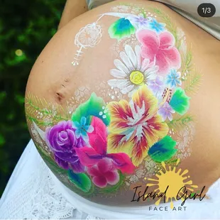 Belly Bump Painting