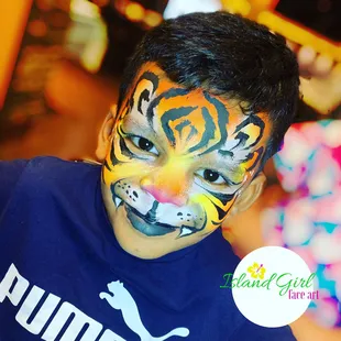 Tiger Face Paint