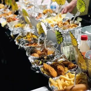 THE ENTIRE MENU ON DISPLAY