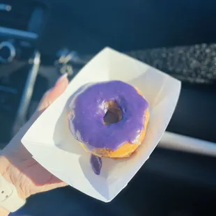 Ube donut