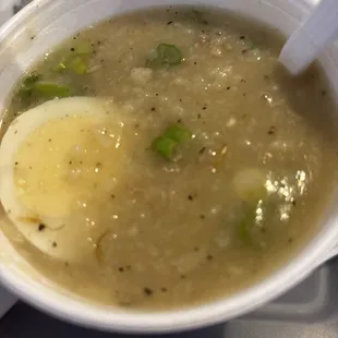 Arroz caldo (rice porridge)