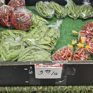 Packaged veggies seem cleaner...