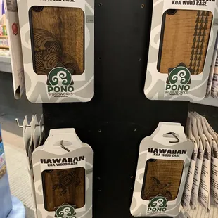 8/16/19 Plastic Phone case with Koa wood back with design