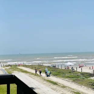 View from balcony of room #222