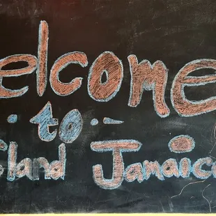 welcome to island jamaica