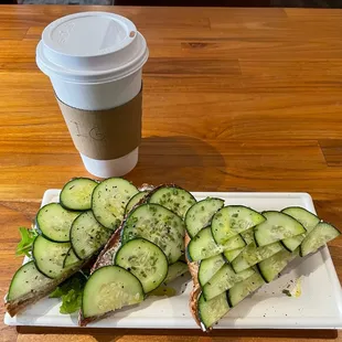 Cucumber Toast