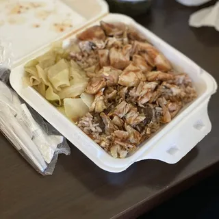 Small Jerk Smoked Chicken Plate