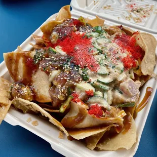 Poke Nachos