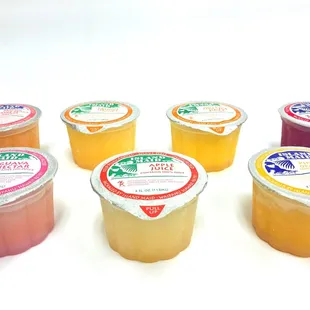 a variety of fruit and yogurt