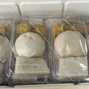 60 individually packed dim sum bentos