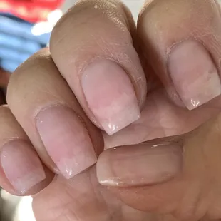 My Dip nails... French Manicure??