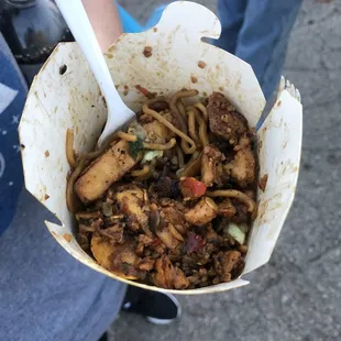 Island Noodles with Teriyaki Chicken