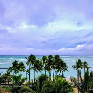 The Storm is Comin'! Photo @ 8:29am from my hotel balcony. 2 hrs + 48 min before The Storm video was taken! (1/30/25)